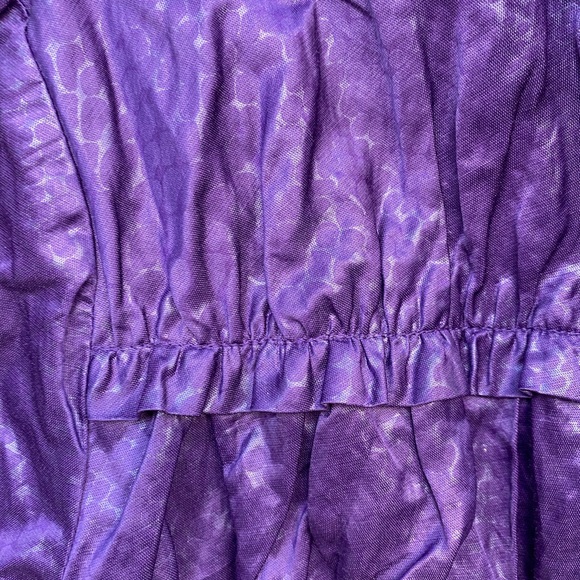 Purple Jacket with Ruffle Collar - Picture 3 of 6